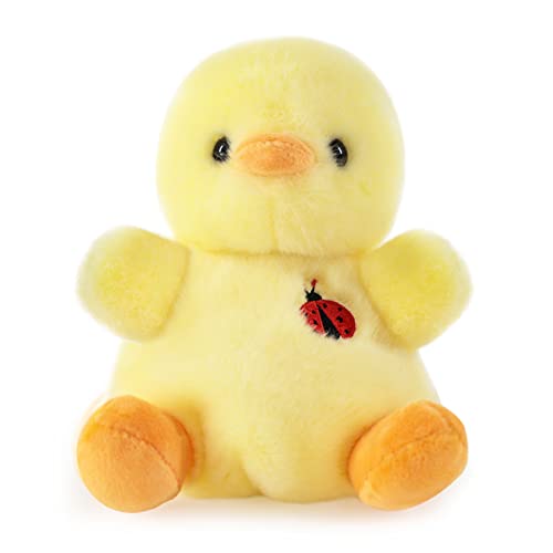 Image of Sew Butiful 8" Duck Stuffed Animals Plush, Cute Plushies for Animal Themed Parties Teacher Student Award, Animal Toys for Baby, Boy, Girls, Great for Nursery, Room Decor, Bed (Duck)