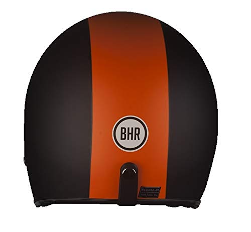 BHR Retro' 711 94016 Casco Demi-Jet da uomo, L
