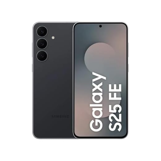 Celular Samsung Galaxy S25 FE 5G, 256GB, 8GB, Câmera Tripla - Jet Black