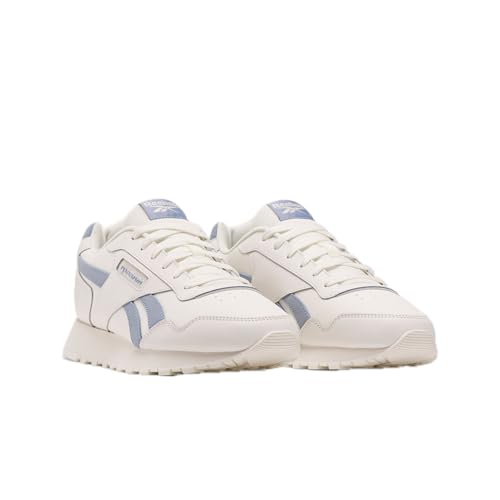 Reebok Unisex Glide Sneaker, Chalk/Vintage Blue/Bone, 7.5 US Men