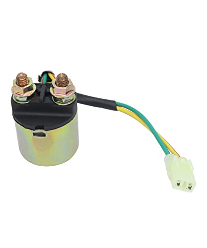 Image of Starter & Relay Replacement for Honda FourTrax Foreman TRX400FW 95-03| TRX450S ES FE FM 98-04| TRX500FE FM TM FPE FPM 05-11,31200-HM7-003 31200-HM7-A41 18609 18638 410-54044 410-54056 SMU0048 | Fit Foreman TRX500FE FM TM FPE FPM, Not Rubicon Series