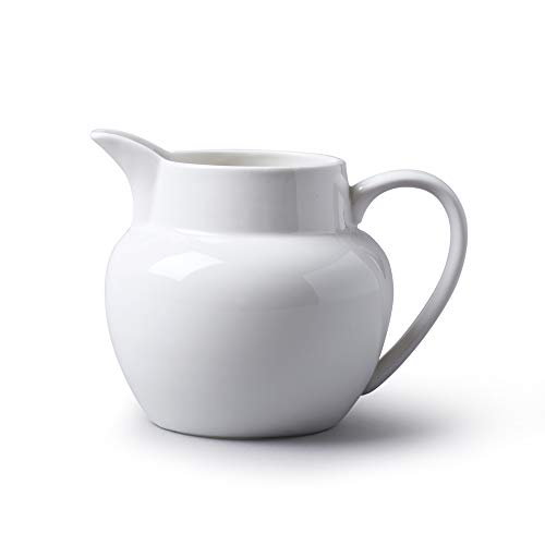 WM Bartleet & Sons 1750 T425 Bellied Jug, White