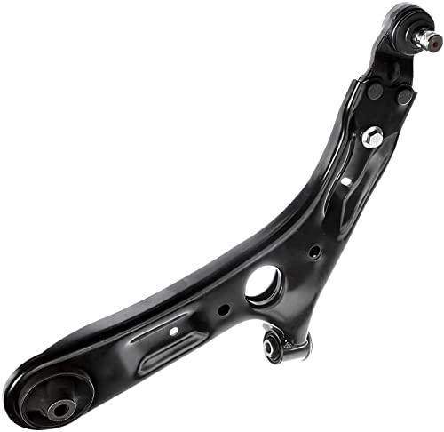 Image of Detroit Axle - 4pc Front End Control Arms Kit for 14-19 Kia Soul EV, 2 Lower Control Arms and Ball Joint 2 Sway Bar Links 2014 2015 2016 2017 2018 2019 Replacement