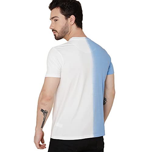 Image of Free Authority Naruto Printed Regular Fit White Cotton Men's T-Shirt