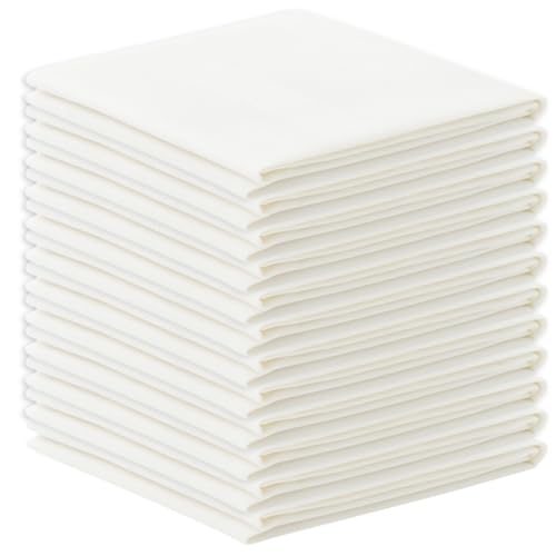 Image of Btag Soft Cotton Hand Towel for Men and Women White (Pack of 12)