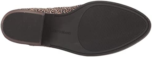 Lucky Brand Women's Fallila Bootie Ankle Boot, Eyelash, 7.5 Wide | Image 3