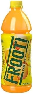 Delicious Flavored Drinks - Soft Refreshing & Irresistible Taste Beverages - Fun Drinking During Hot Summers Or Take Them on Picnics & Trips - Cool Drink To Break Your Thirst (Mango Frooti 1000ml_P 1)