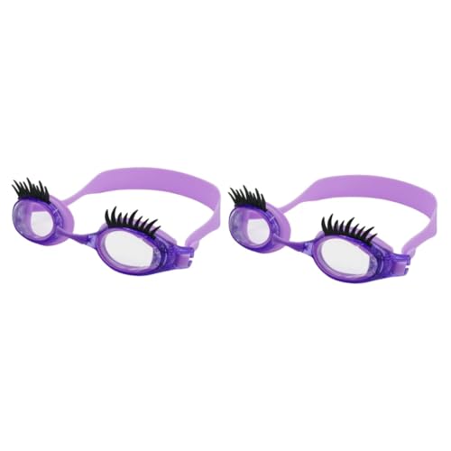 Lunettes de natation fille BESPORTBLE : finis les yeux rouges, pack 5 pièces gel de silice