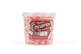 Stewart Old Fashioned Hot Cinnamon Flavored Pure Sugar Candy Puff Balls - Individually Wrapped Candy