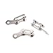 X AUTOHAUX 3 Pair Single Speed Silver Tone Chain Master Link Joint Clips Connectors Bicycle Missing Link Reusable Speed Chain for Bike MTB Repair Parts