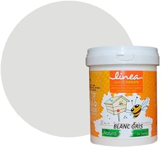 Natura - Pintura de apicultura natural - 1L, color blanco gris