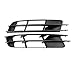 AUTOMOJE A LA Izquierda Derecha Arte Frente ANULICA Fog Light Grill Parrill FUT FIT for Audi Q7 2006 2007 2008 2009 4L0807681 4L0807682 Cubierta de Parrilla del radiador (Color : A Pair)