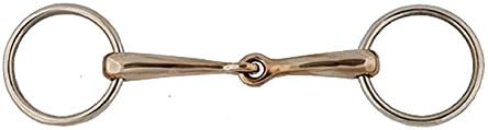 Jacks 20131-4-3-4 German Silver Loose Ring Bradoon Bit - 4.75 in.