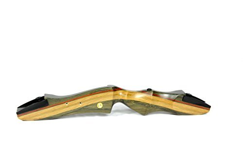 Spyder Takedown Recurve Bow - Hunting & Target Bow - Fast, Accurate, Versatile - Handcrafted Riser - Fiber Glass Maple Limbs - 62" Right Hand, 40lb with Stringer Tool