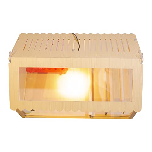 Intelligent Brooder Chicken Coop Suit 30-40 Newborns Chicks Birds Parakeet Incubators Breeding Heater Box Built-in 3 Layer Chicken Perch and Chicken Feeder