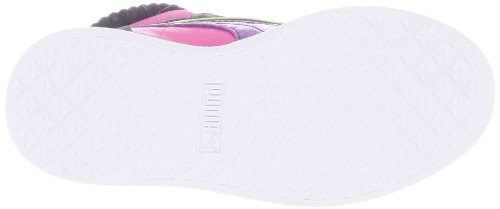 PUMA Girl's First Round Secret Pok Jr., Black/Purple4