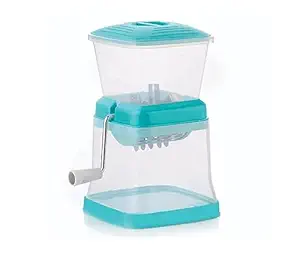 Tekzie Cutter Chopper, Stainless Steel Sharp Blade, Easy and Quick Cutting Vegetable Cutter for Kitchen Pack of 1 (Random Color Will Be Sent)