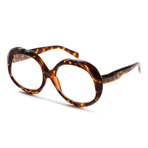 Lunettes anti-lumière bleue contre la fatigue oculaire avec monture ronde rétro de lecture