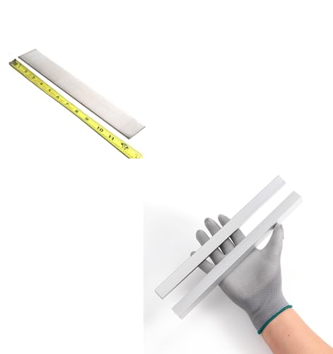 Flat Bar Stock, Aluminum, 2 in Over. W, Mfr: 61F.125X2-6-A