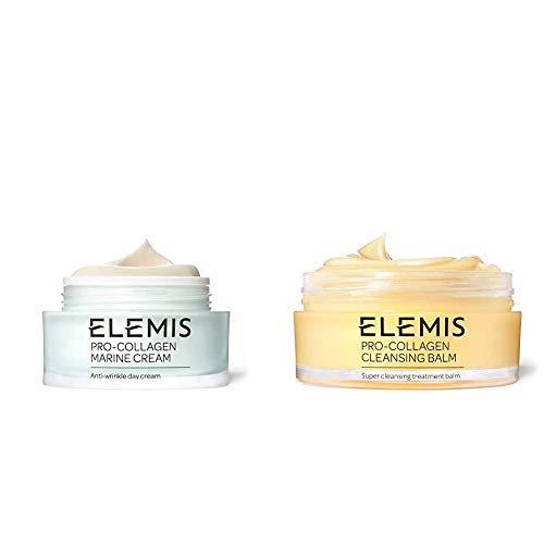 ELEMIS Pro-Collagen Marine Cream, Anti-wrinkle Day Cream + ELEMIS Pro-Collagen Cleansing Balm, 3.5 fl. oz.