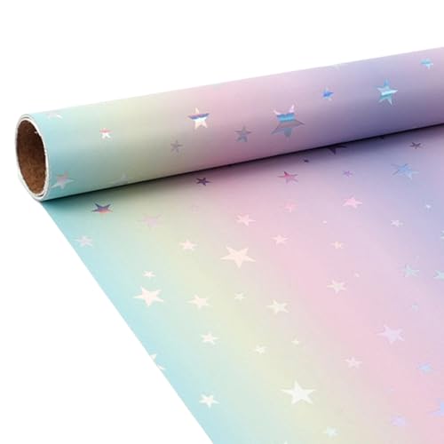 Rollo De Papel De Regalo: Decoración De Intercambio Navideño, Hoja De Patrón De Cumpleaños, Envoltorio De, Papeles Temáticos De Cumpleaños | Paquete De Fiesta Colorido Material Para Adultos