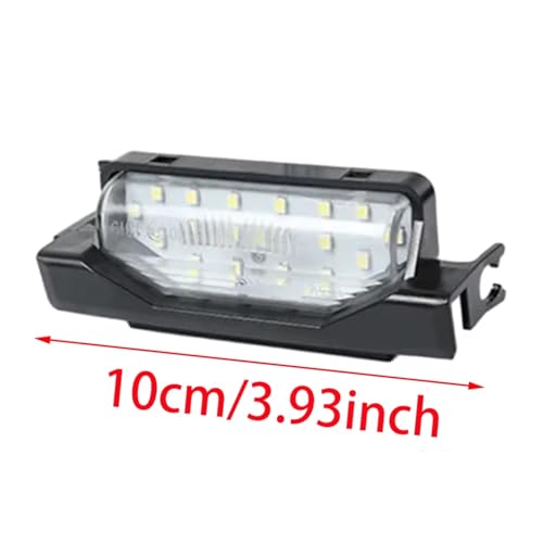 Luces de matrícula LED para Mazda 6 GH y RX8 pack de 2 piezas 12V 5