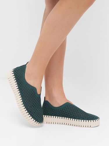 Image of ILSE JACOBSEN Womens Tulip 3373 Textile Beetle Shoes 12 US