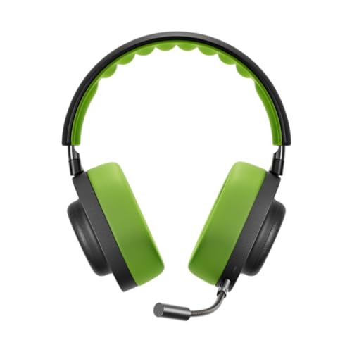 Image of MASTER & DYNAMIC MG20 Wireless Gaming Headphones - Lamborghini - Black /Green