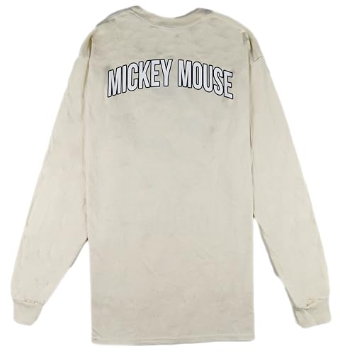 Image of Disney Mickey Mouse Long Sleeve Tee (US, Alpha, Medium, Regular, Regular, Thumbs Up Natural)