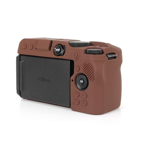 Funda de silicona suave para cámara Nikon Z30 - Color café miniatura 5