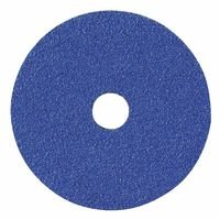 Bluefire F826P Coated-Fiber Discs, Ceramic/Zirconia Alumina, 4 1/2 Dia, 24 Grit - 25 Each