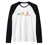 stand up paddle evoluzione retrò sup tavola da paddle maglia con maniche raglan