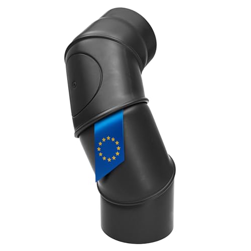 Raik Senotherm Coude de tuyau de fumée, multicoude, réglable de 0 à 90°, avec ouverture de...