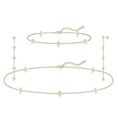 Gold-Leaf Jewelry Set