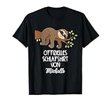 Offizielles Schlafshirt Faultier Namensshirt