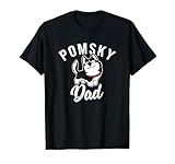Pomsky Dad Pomsky Chiot T-Shirt