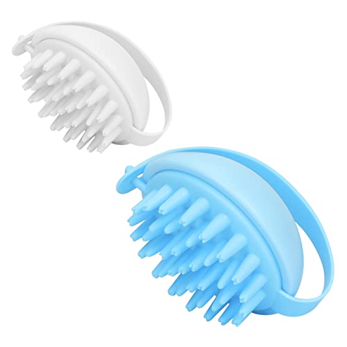 Unaone Scalp Massager Shampoo Brush, Care Hair Brush with Soft Silicone Scalp Massager Wet and Dry Hair Scalp Brushes for Long Thick Curly Hair