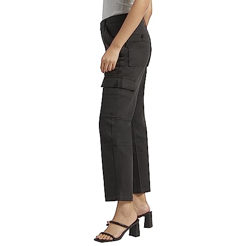 Silver Jeans Co. Women's High Rise Relaxed Cargo Pant-Legacy2