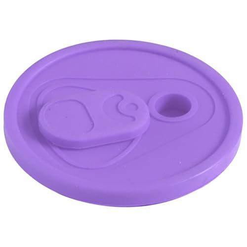 Renvena Silicone Soda Can Lids, Purple, 70mm