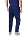 Amazon Essentials Men's Elastic Waistband Straight Leg Scrub Pant with Drawstring, Dark Blue, Large