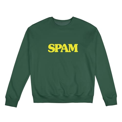 Spam Men Fleece Crewneck Hoodie Hooded3