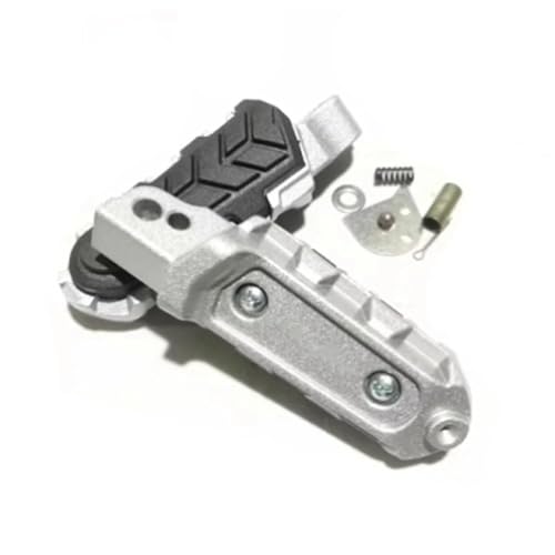 LIANGYIMEI Pedales Motocicleta Reposapiés Traseros de Moto Reposapiés Pedales para Benelli TRK502 TRK502C TRK502X BJ500GS-A/D 2020(One Pair)