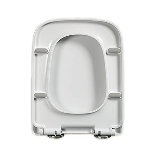 Robusto e confortevole: con 4 respingenti antiscivolo integrati all'interno del coperchio del WC, evitare che il sedile si muova o si sposti una volta inserito correttamente. Ed è comodo sedersi con un design ergonomico.