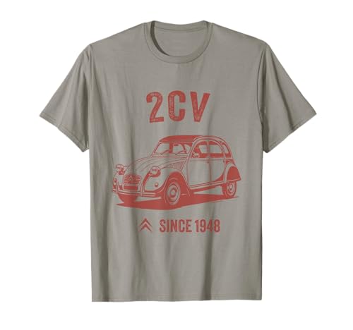 Citroën 2CV Retro French Car 1948 T-Shirt
