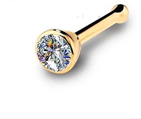 See full amazon price history chart for GLEE Gold Nose Pin 14kt Yellow Gold Diamond Style Zircone for Women/Girls 8mm GLEE Gold Nose Pin 14kt Yellow Gold Diamond Style Zircone for Women/Girls 8mm (B0B1BHTPVW) Amazon Price History, Amazon Price Tracker