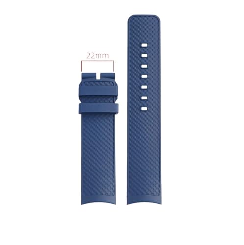 [X] 22 ~[gtbfSvohjuXbg Fit For IWC ANA^C}[ Fit For IW356802 376705 376710 376711 pȂVR[NCbN[XXgbv(A-blue no buck