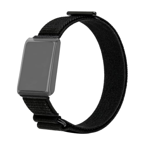 CAMTOVGCA Bicep Band Compatible with Amazfit Helio Strap Fitness Tracker, Adjustable, Durable, Lightweight and Washable, 14.96 Inch Long Breathable Nylon Replacement Band for Arm/Ankle Wearing