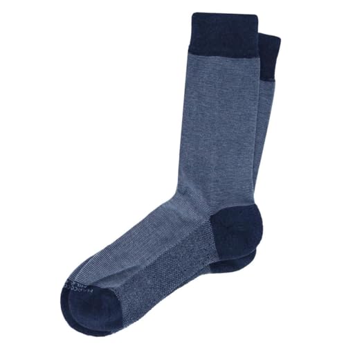 Marcoliani Men's Micro Striped Pima Cotton Full Cushioned Sneaker Socks (1 Pair)2