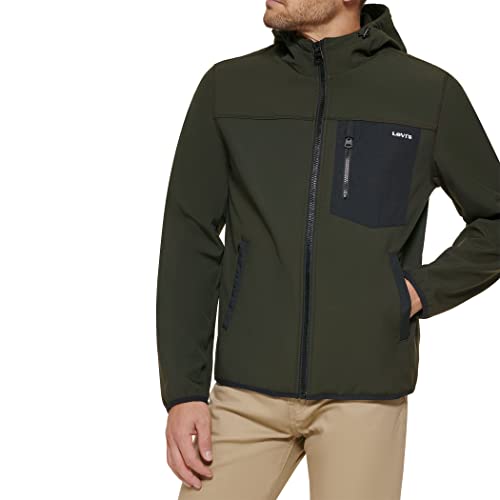 Image of Levi's Men's Water-resistant Softshell Active Hoodie