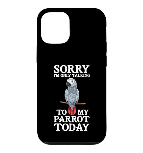 Only Talking To My Parrot - �A�t���J���O���[�f�U�C�� �X�}�z�P�[�X iPhone 12/12 Pro �p